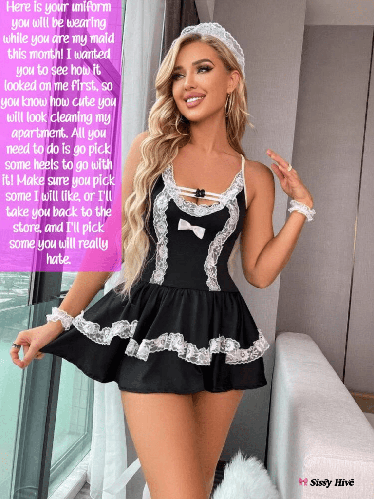 Sissy Public Captions