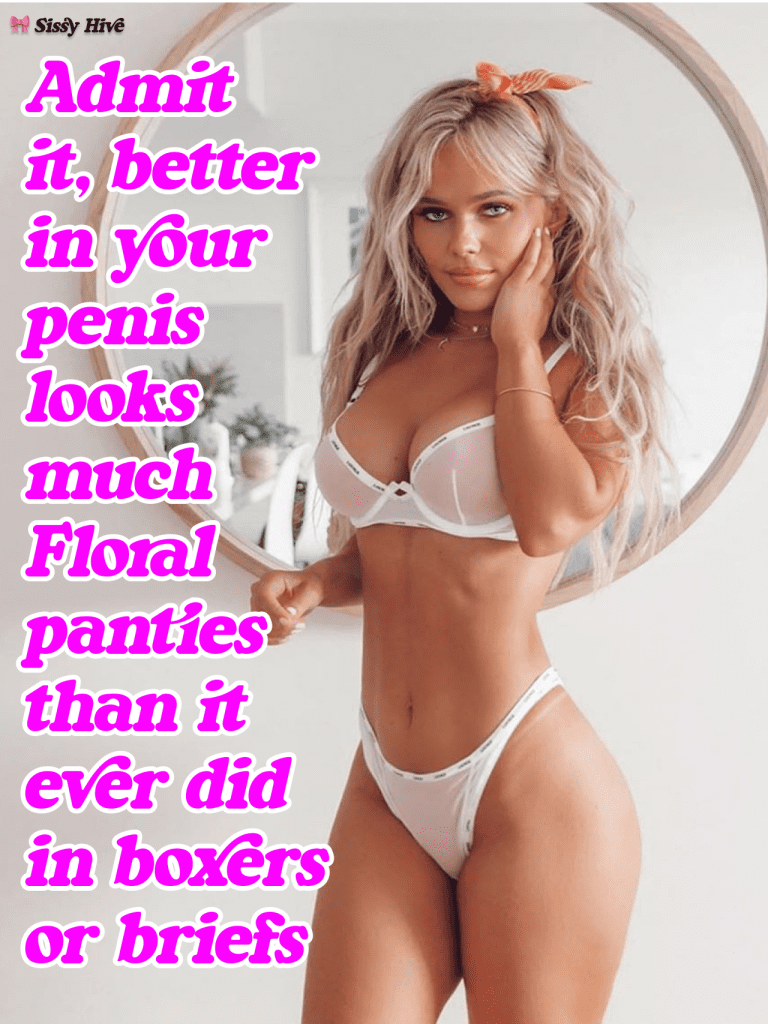 Sissy Encouragement Caption 10