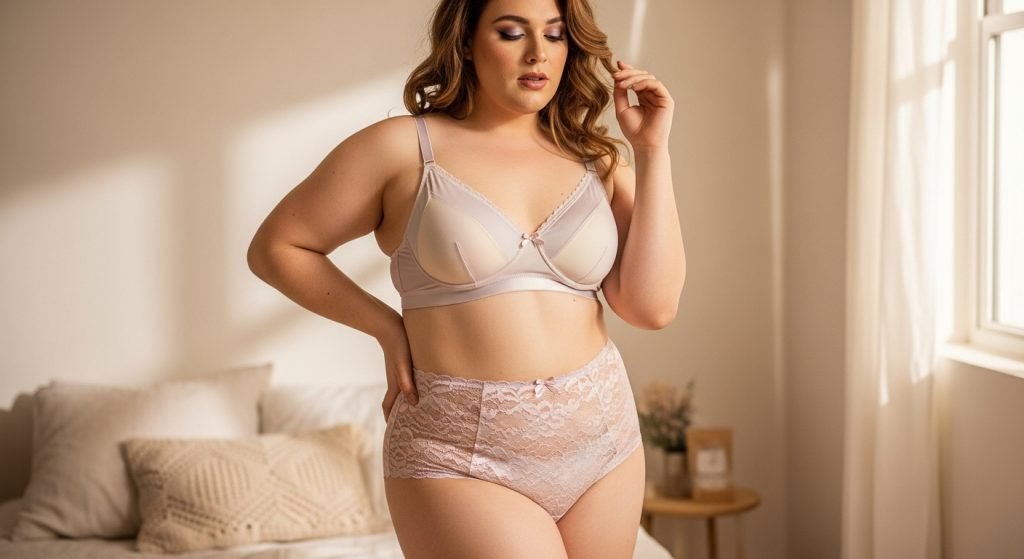 Lingerie Looks for Full-Bodied Sissies