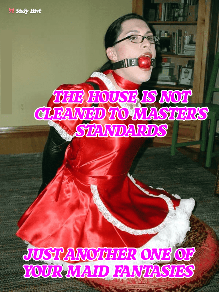 Sissy Bondage Captions 3