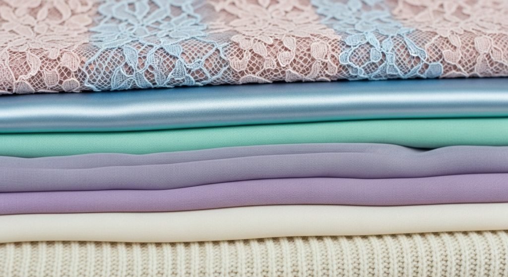 Layering Guide: Feminine Looks for All Seasons-Mixing Fabrics for Feminine Depth