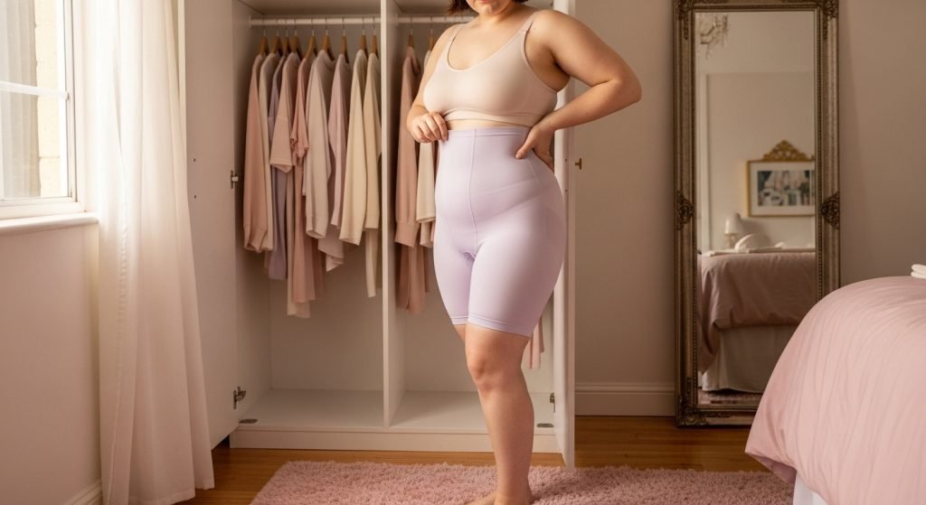Outfits for Chubby or Thick Sissies - Shapewear That Smooths Without Squeezing