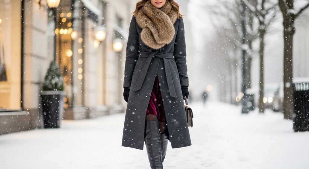 Layering Guide: Feminine Looks for All Seasons-Winter Layering