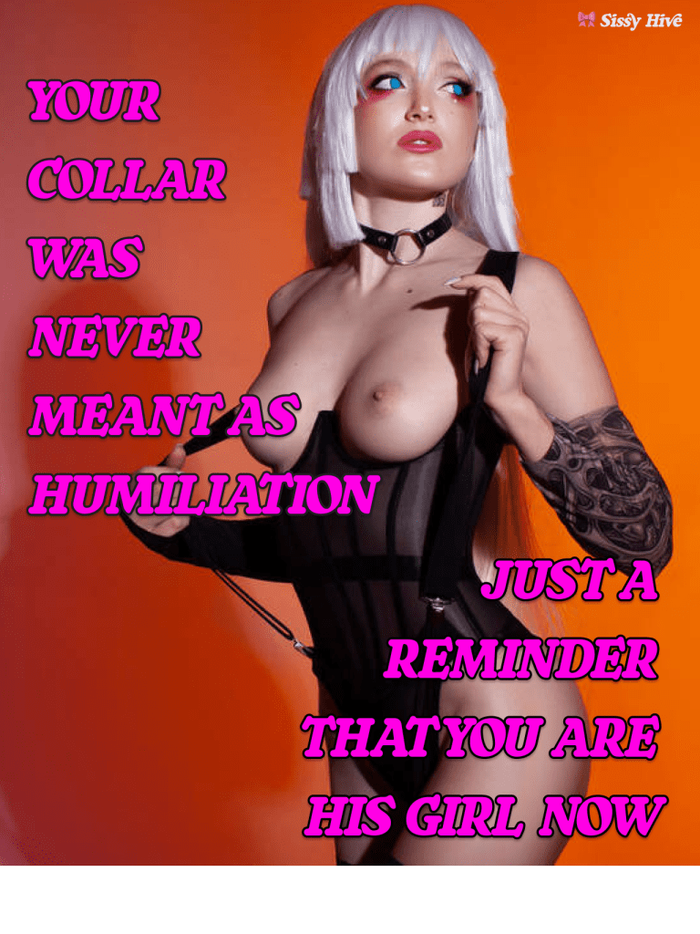 Sissy White Boi Caption