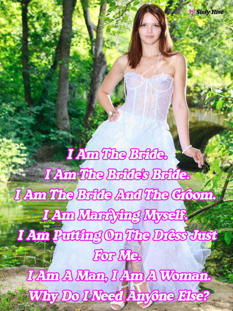 Sissy Bride Captions