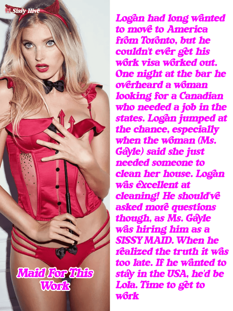 Sissy Bondage Captions 7