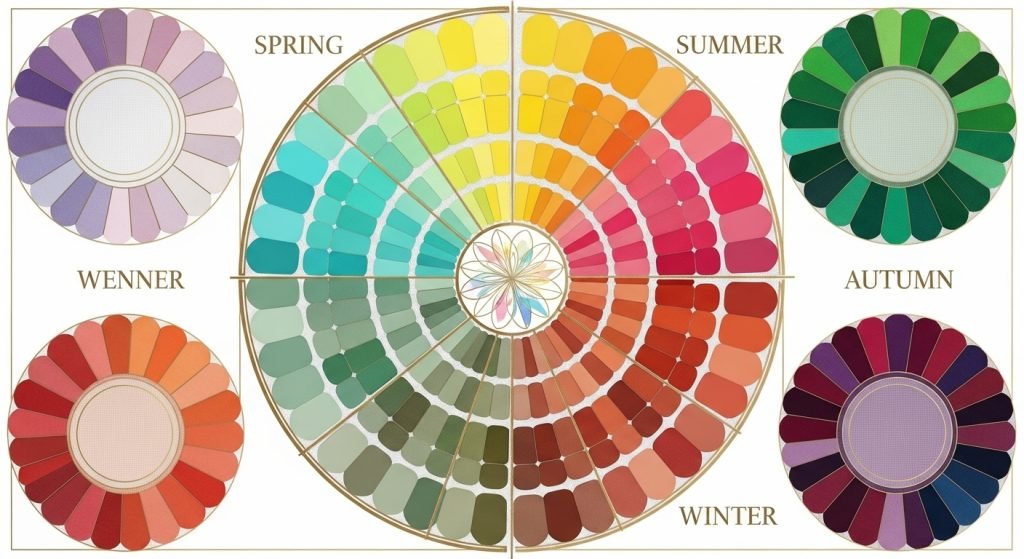 Layering Guide: Feminine Looks for All Seasons-Color Palettes Across Seasons