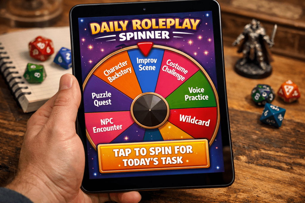 Roleplay Spinner Tool (Daily Game)1