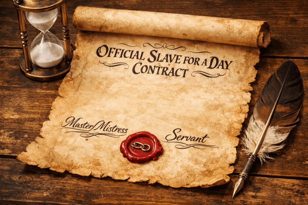 Slave for a Day Contract1