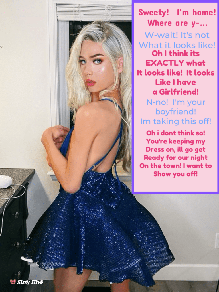 Sissy Prom Caption