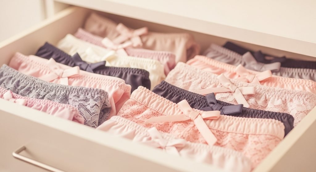 Folding & Organizing Panties as a Ritual