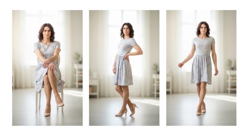5-Minute Feminization Stretch & Posture Practice - 5-Minute Stretch Routine for Feminine Flow5-Minute Feminization Stretch & Posture Practice - 5-Minute Stretch Routine for Feminine Flow