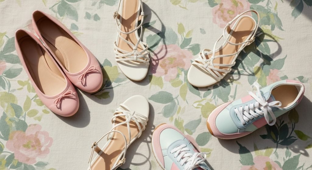 Flats, Sandals, and Casual Femininity