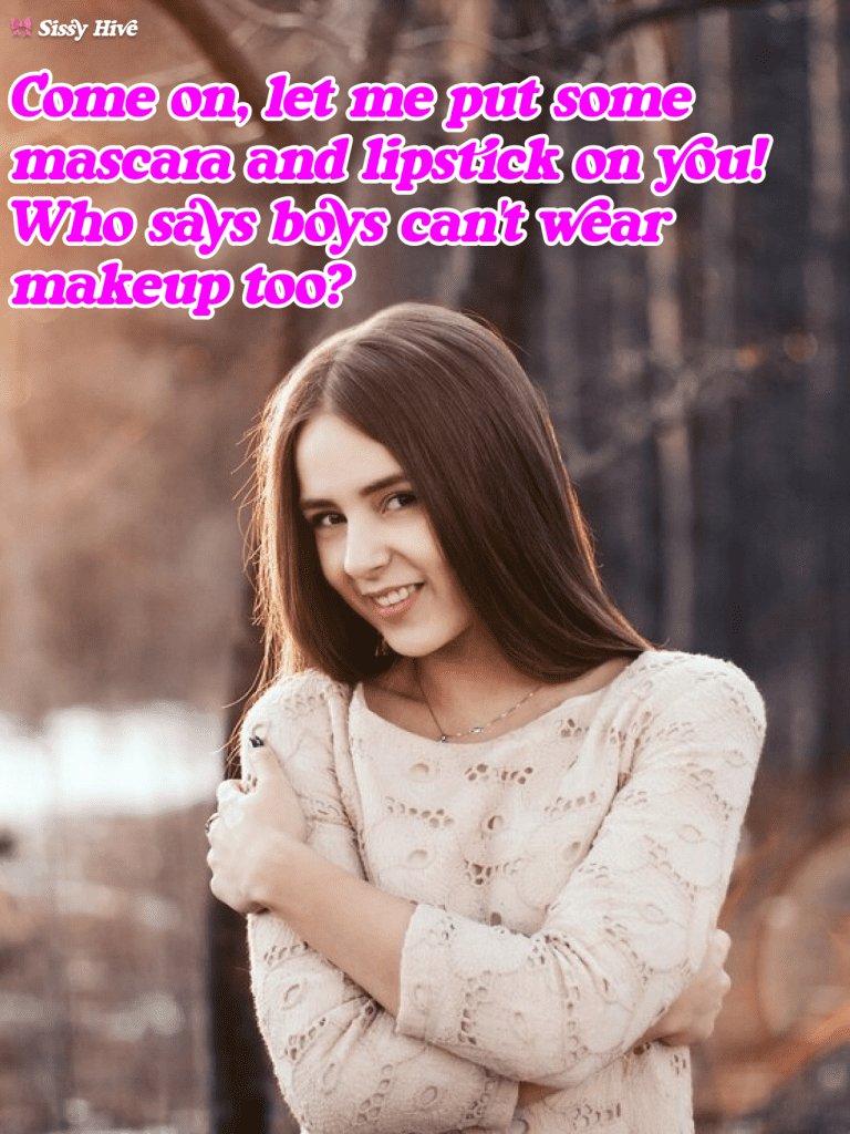 Sissy Facial Caption 9