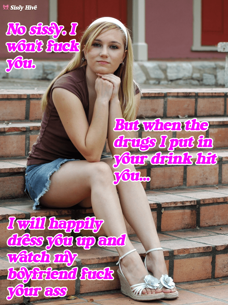 Sissy Faggot Caption 8