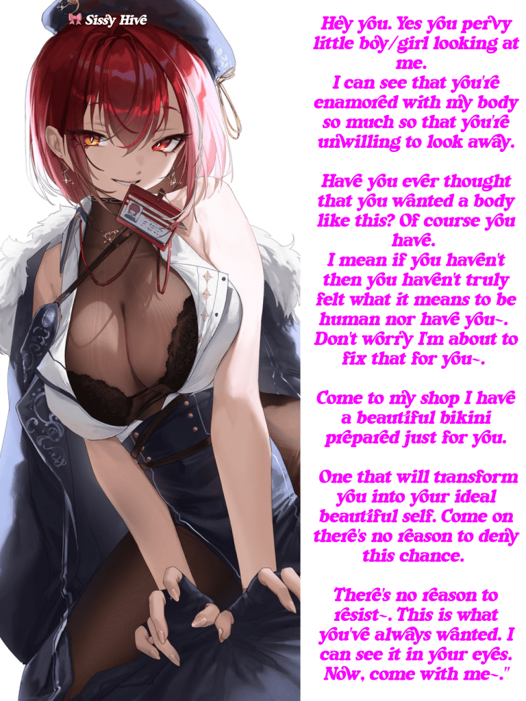 Sissy Anime Captions 5