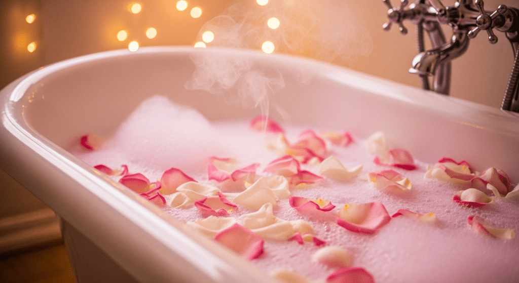 Bubble Bath Bliss for Feminine Relaxation
