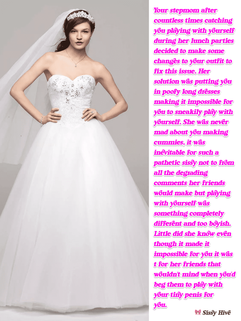 Sissy Weeding Caption