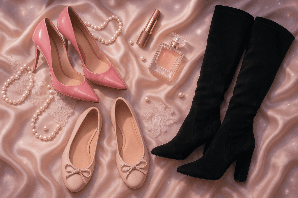 Best Shoes for Sissies – Heels, Flats, Boots