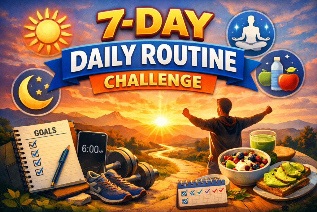 The 7-Day Daily Routine Challenge