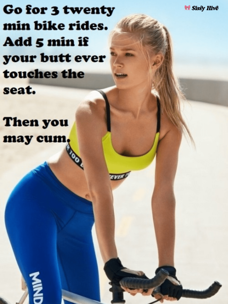 Sissy Gym Bunny Caption