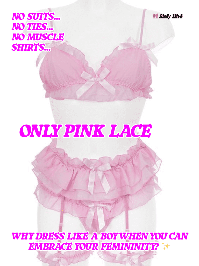 Sissy Bra Caption 5