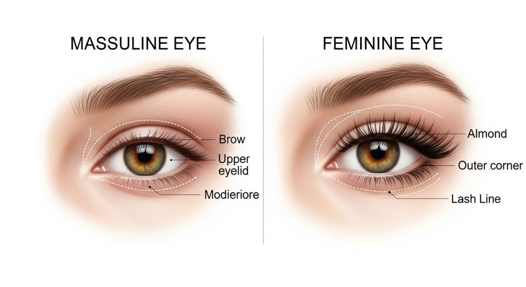 Understanding the Feminine Eye Shape