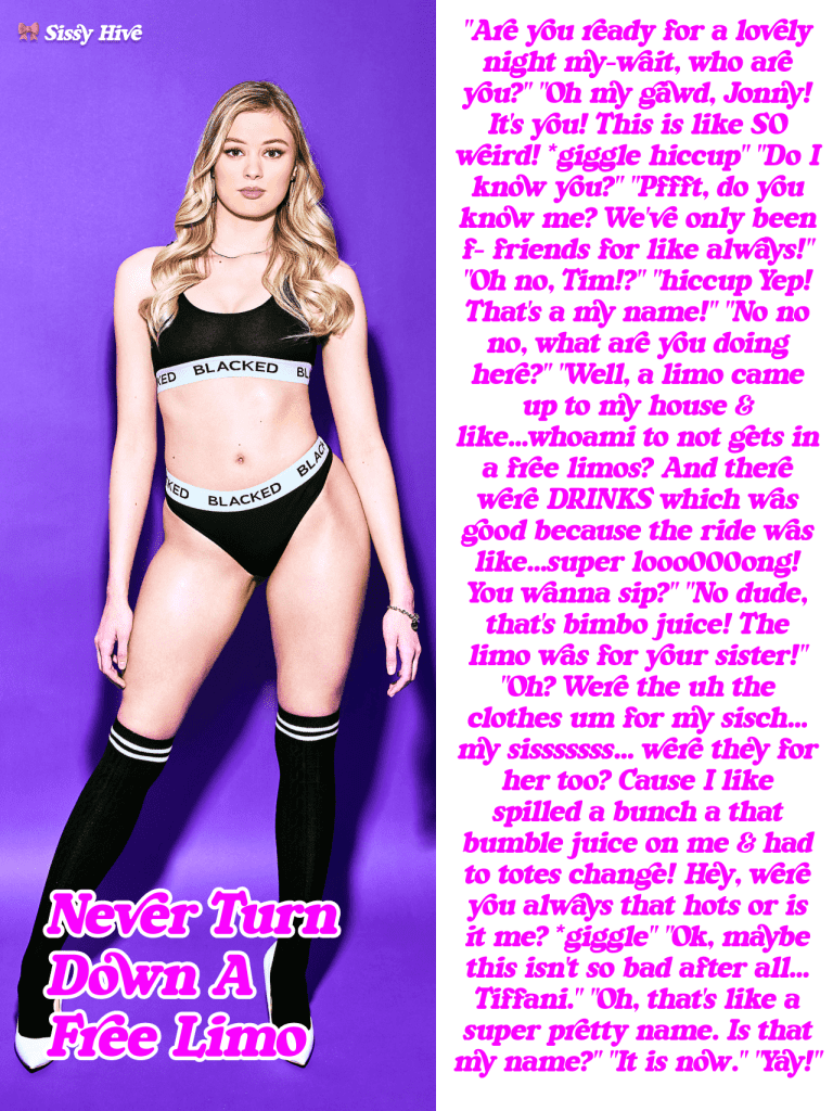 Sissy Bottom Captions 4