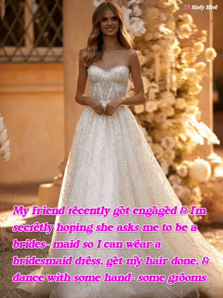 Sissy Weeding Caption