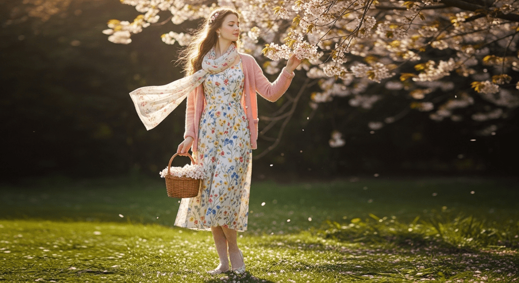 Layering Guide: Feminine Looks for All Seasons-Spring Layering
