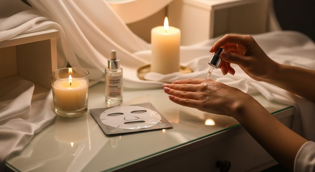 Skincare Routine for Crossdressers - Evening Skincare Ritual for a Feminine Glow