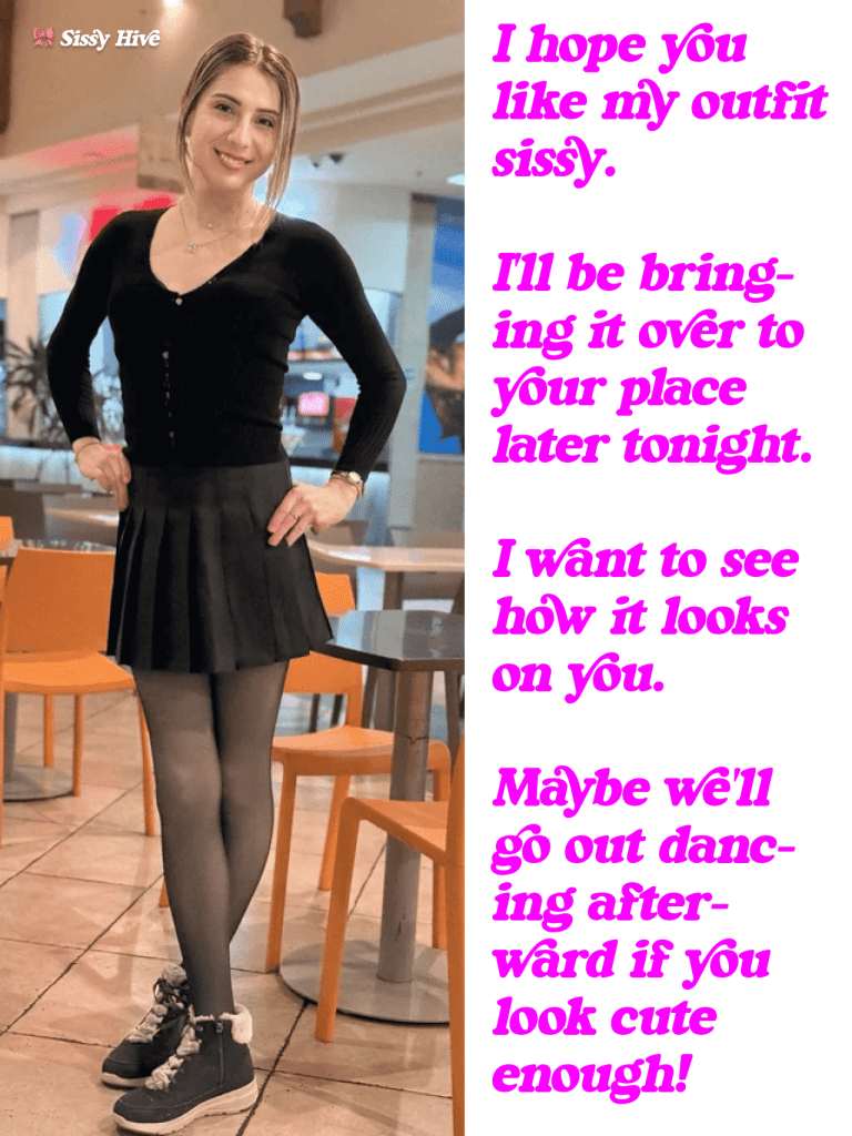 Sissy Crossdresser Captions 1